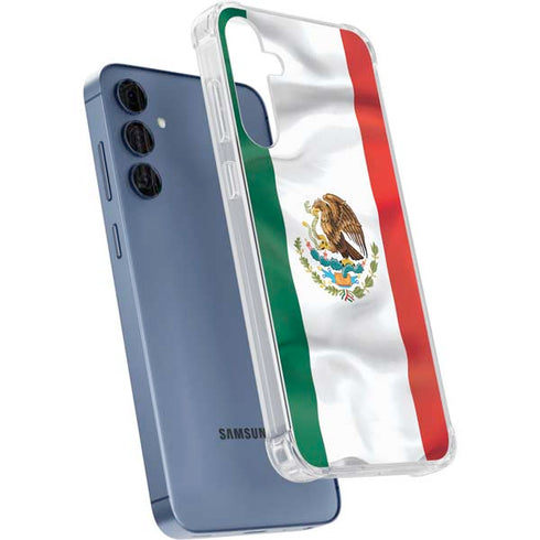 Mexico Flag Galaxy A35 5G Clear Case